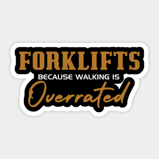 Forklift Certified Meme Sticker